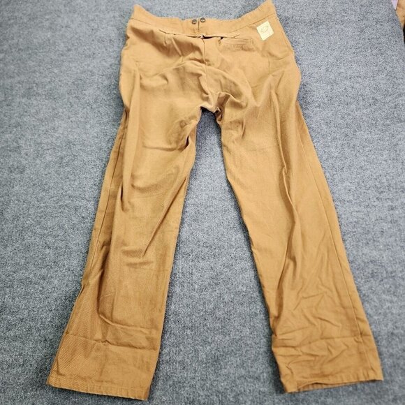 Wah Maker‎ Duck Canvas Western Buckle Back Frontier Trousers Work Pants 44X35 - Picture 2 of 15